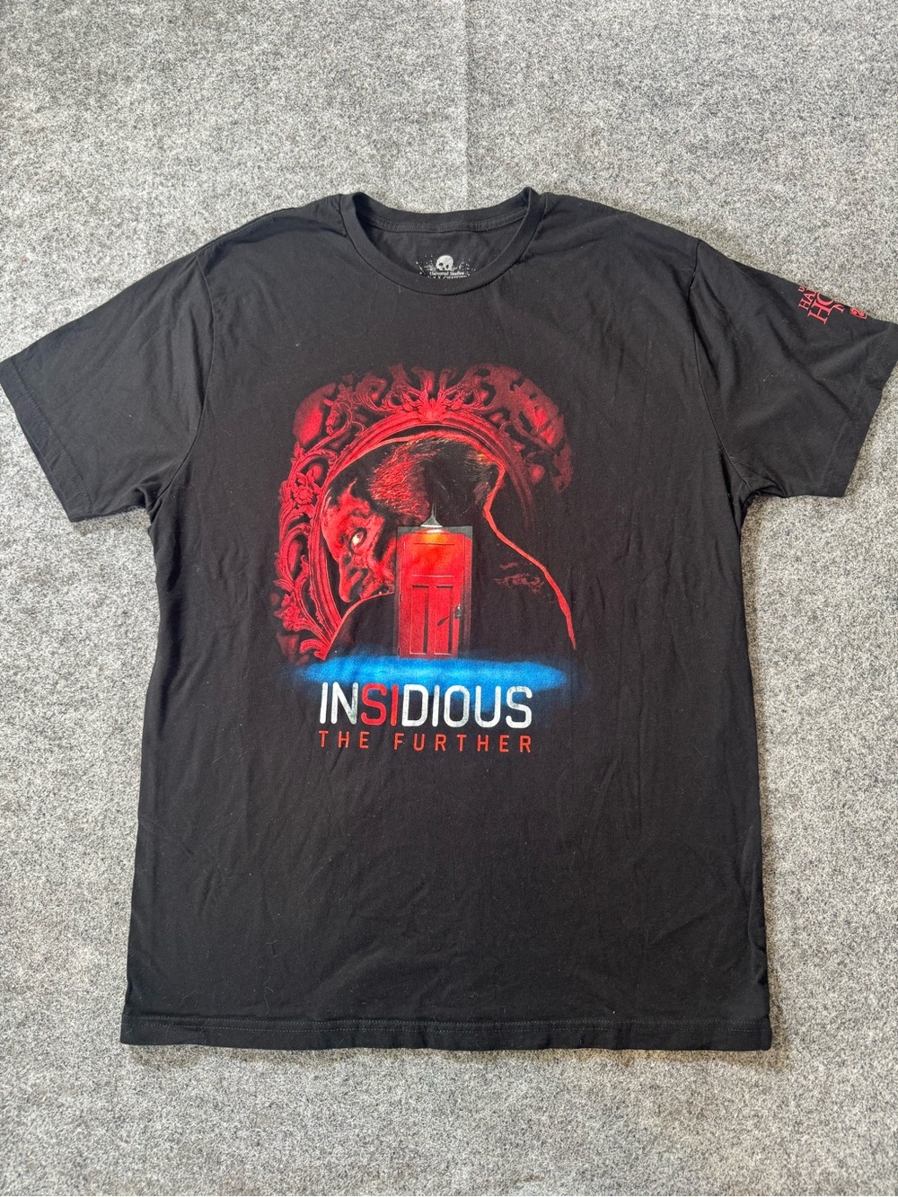 Halloween Horror Nights 2024 Insidious The Further T-Shirt Men's XL Black HHN